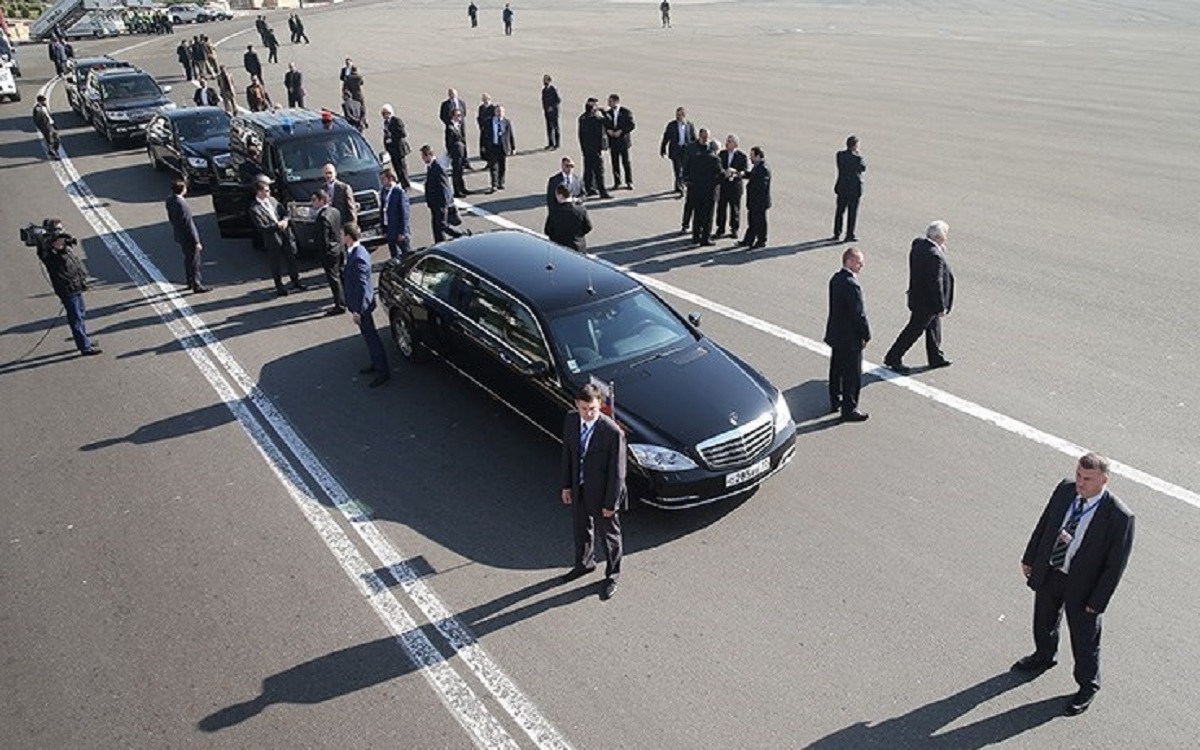 اسکورت پوتین در تهران