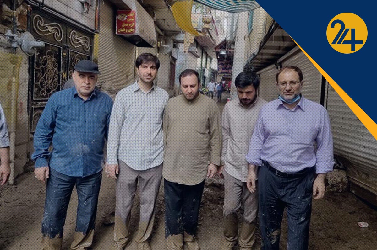 حضور نمایندگان در سیل امامزاده داود