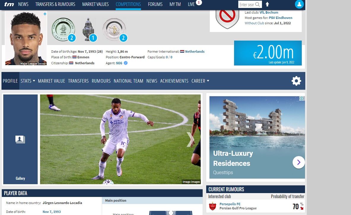 باارزش‌ترین بازیکن لیگ برتر در راه پرسپولیس