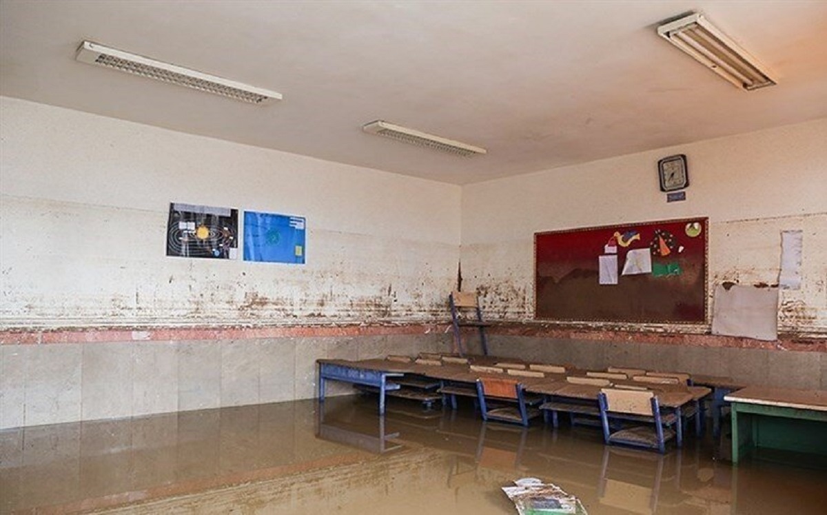 خسارت سیل به مدارس کشور خسارت سیل به مدارس کشور