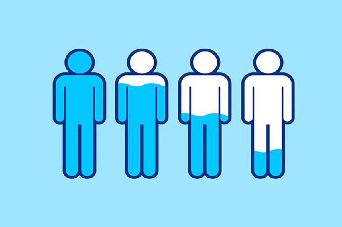 درمان کم‌آبی بدن