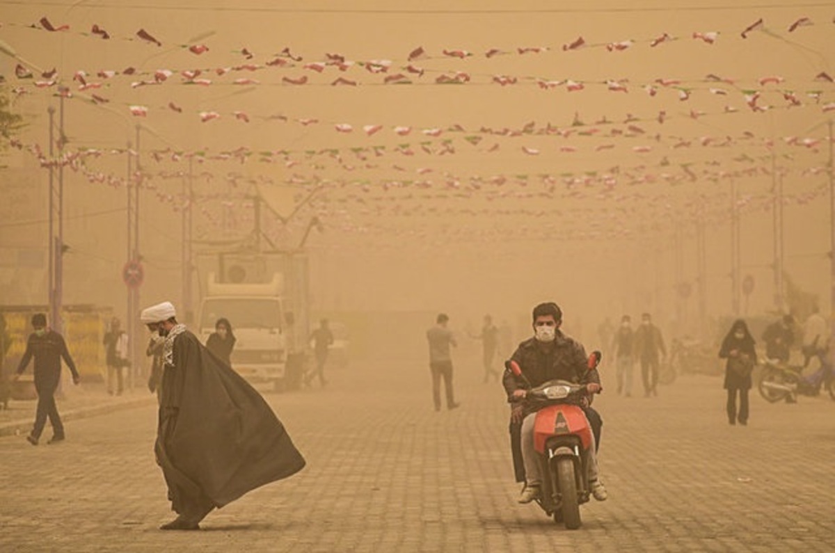 آلودگی هوا در غرب خوزستان