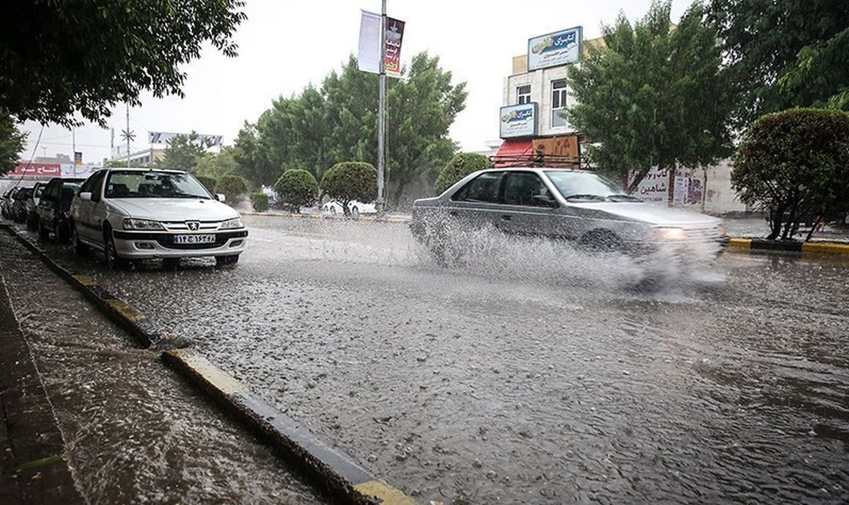 پیش‌بینی بارش‌های رگباری در تهران