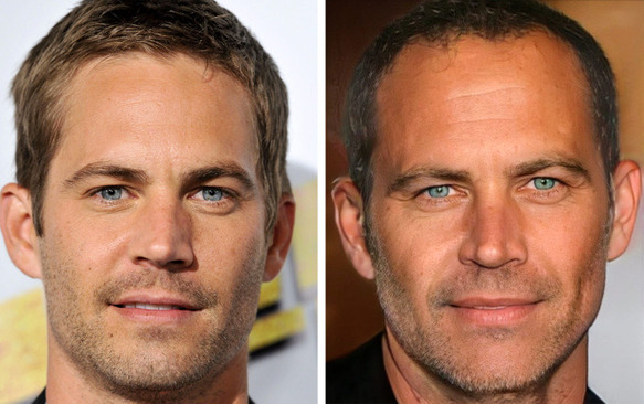 شبیه سازی پیری افراد مشهور که در جوانی فوت کرده اند به کمک هوش مصنوعی