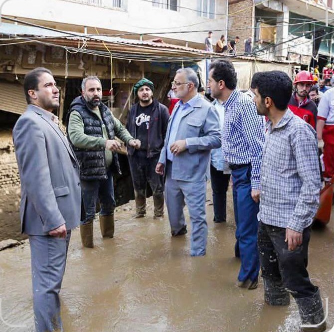 زاکانی سیل امامزاده داود زاکانی سیل امامزاده داود