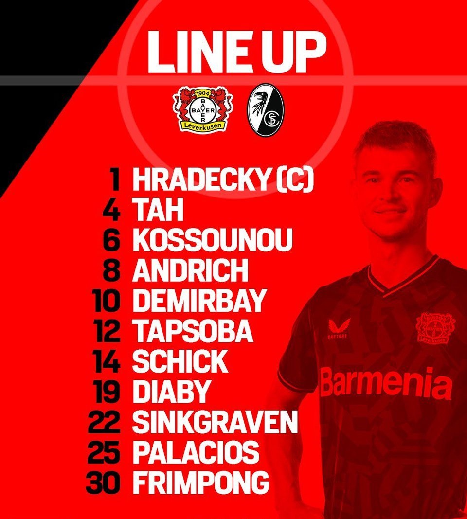 اعلام لیست لورکوزن مقابل فرایبورگ؛ سردار آزمون باز هم روی نیمکت؟ اعلام لیست لورکوزن مقابل فرایبورگ؛ سردار آزمون باز هم روی نیمکت؟