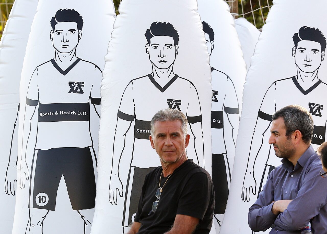 کارلوس کی‌روش سرمربی تیم ملی