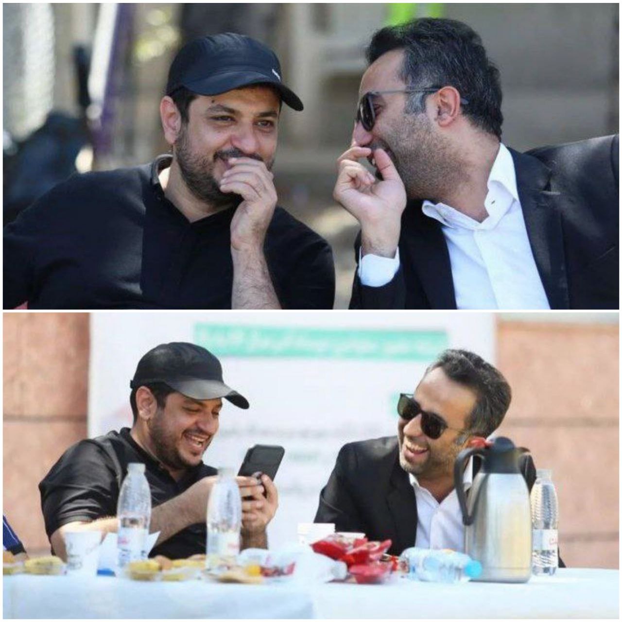 تصاویرِ قهقهه و خنده یک آقازاده بحث‌برانگیز شد