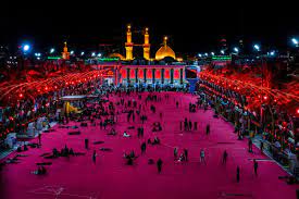 تصاویر هوایی از بین‌الحرمین اربعین ۱۴۰۱ +فیلم