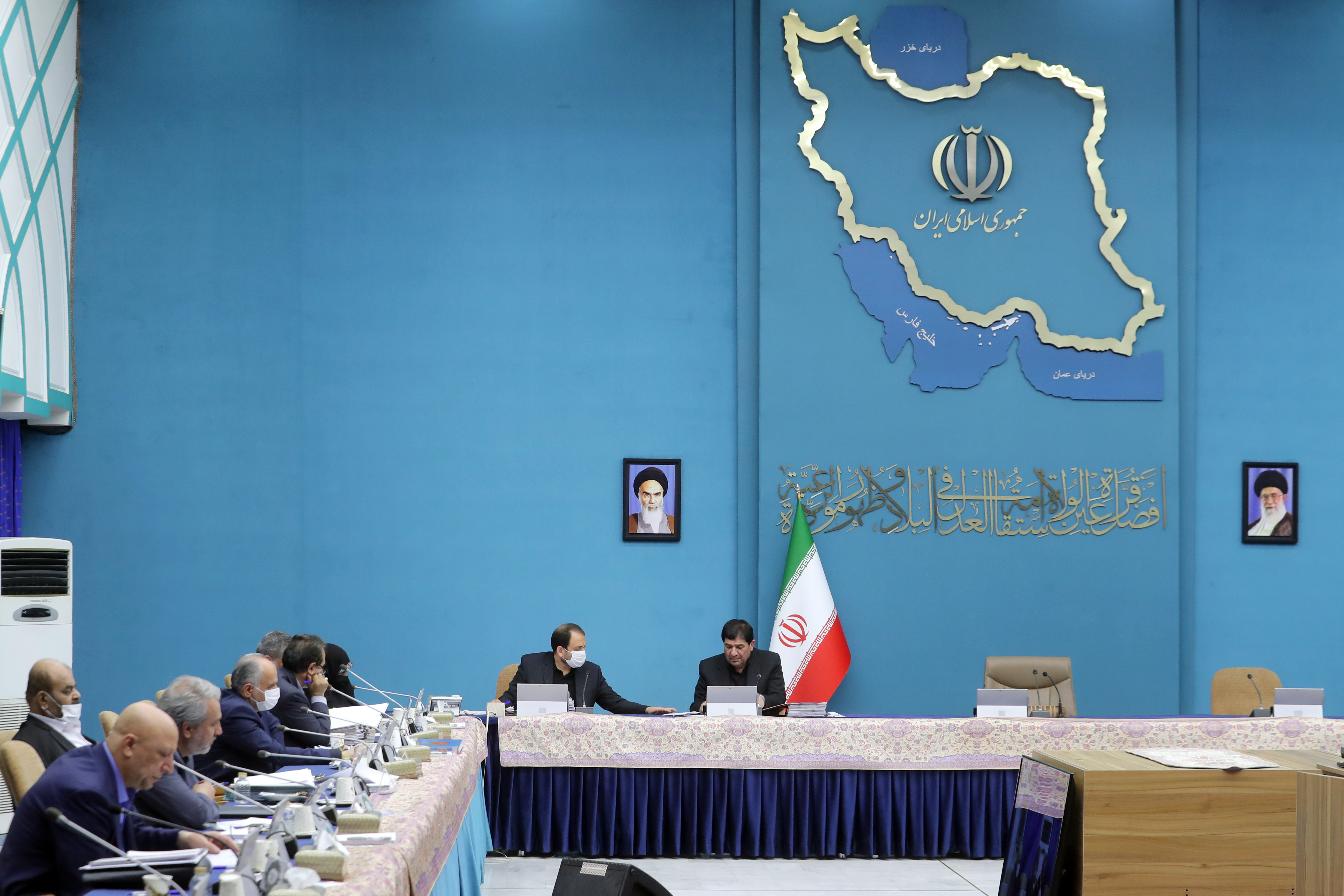 قدردانی معاون اول رئیس جمهور از ملت و دولت عراق برای برگزاری مراسم اربعین قدردانی معاون اول رئیس جمهور از ملت و دولت عراق برای برگزاری مراسم اربعین