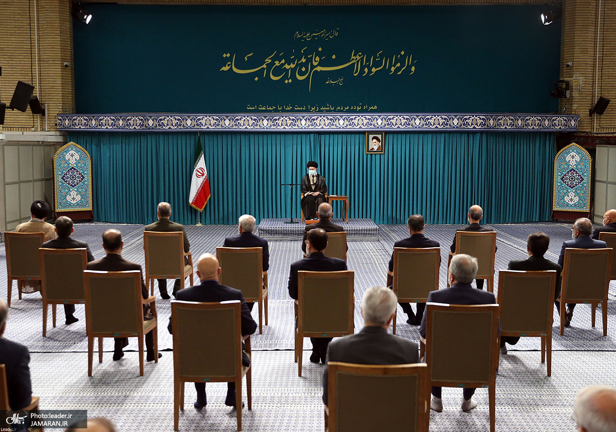 رهبر انقلاب: مجموع عملکرد دولت، امید و اعتماد مردم را تا حدود زیادی احیا کرد رهبر انقلاب: مجموع عملکرد دولت، امید و اعتماد مردم را تا حدود زیادی احیا کرد