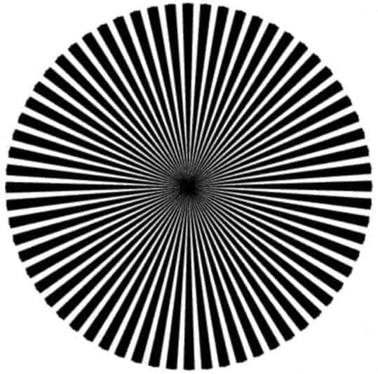 تست جالب IQ: وسط این عکس چه رنگیه؟