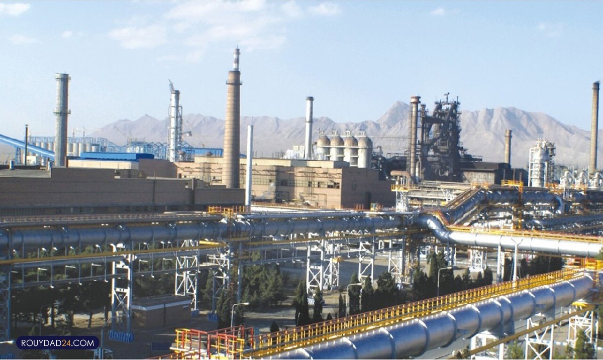 محصولات کارخانه ذوب آهن