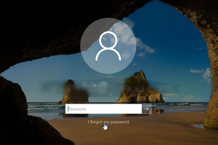 راهکار فراموش کردن پسورد ویندوز ۱۰ راهکار فراموش کردن پسورد ویندوز ۱۰