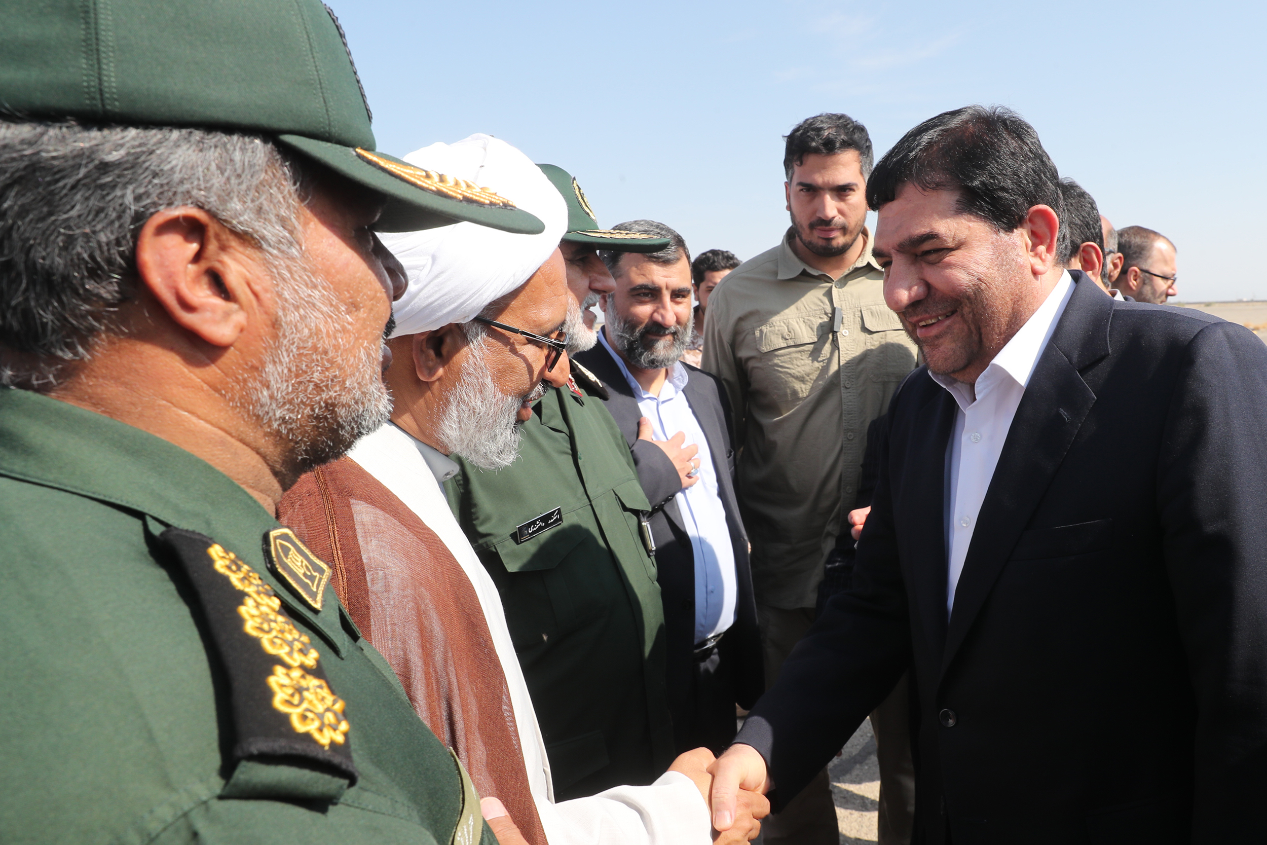 معاون اول رییس جمهور وارد استان سیستان و بلوچستان شد معاون اول رییس جمهور وارد استان سیستان و بلوچستان شد