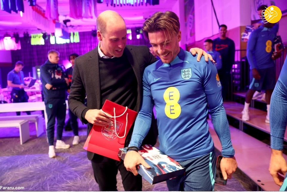 حضور سرزده ولیعهد در اردوی حریف ایران +فیلم