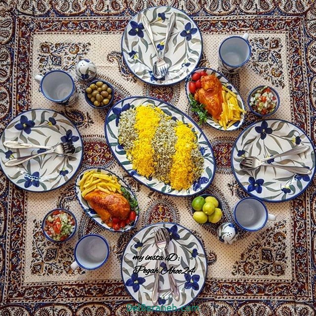 ایده برای سفره آرایی