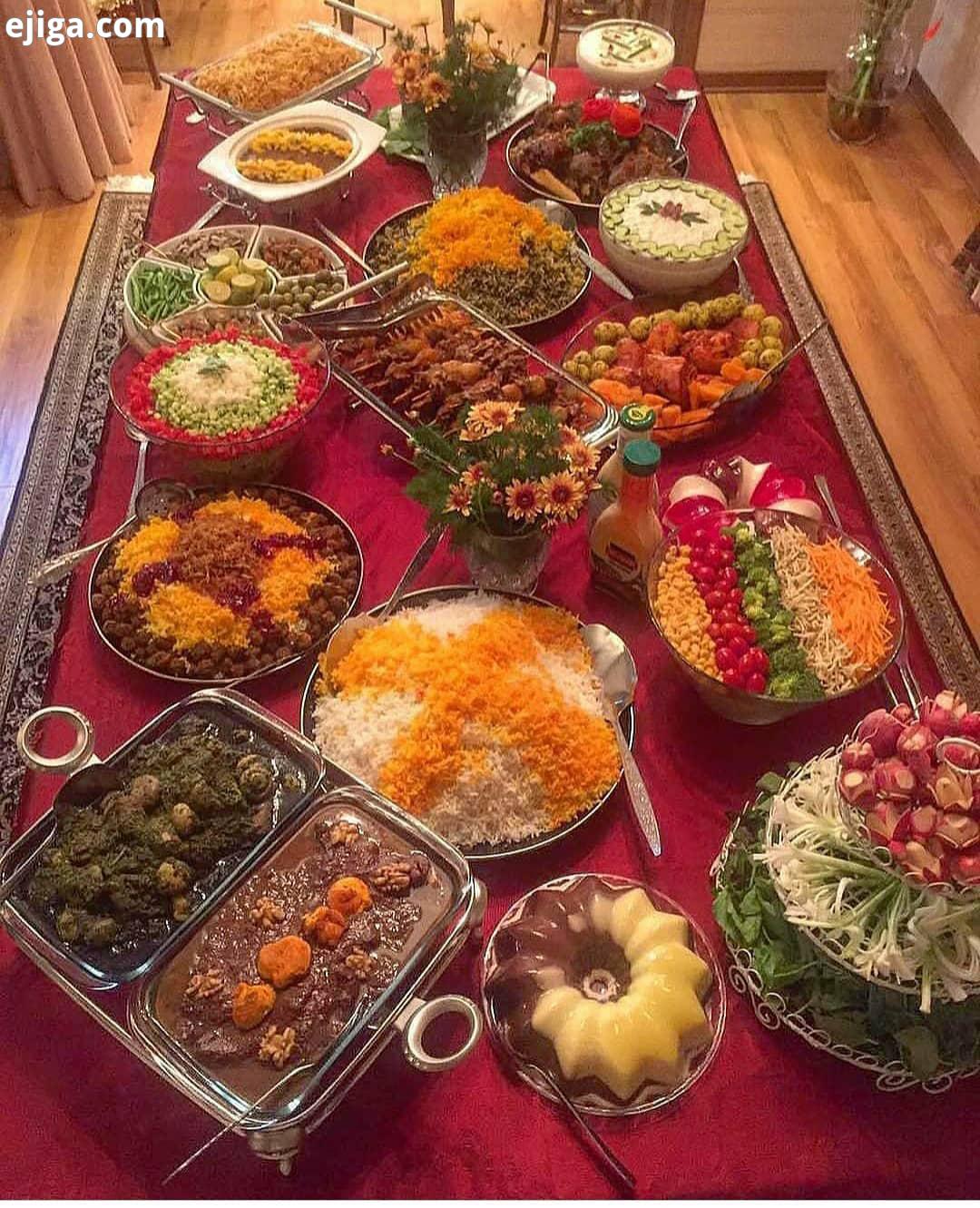 ایده برای سفره آرایی