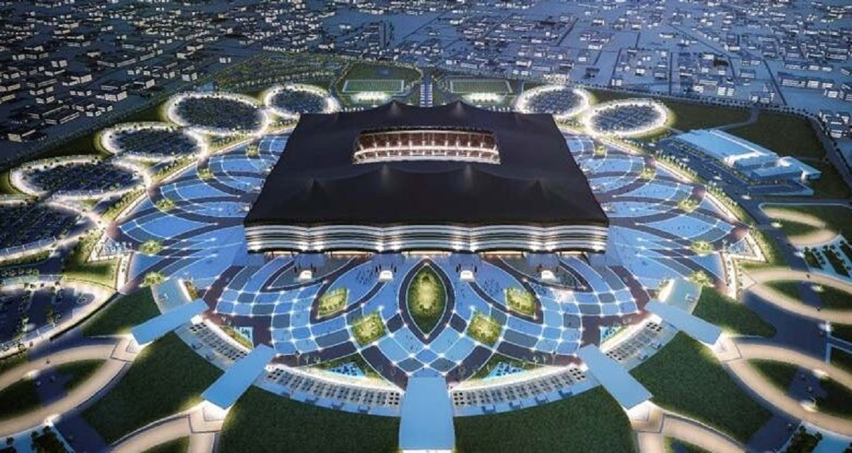 افتتاحیه جام جهانی قطر در چادرهای سیاه و سفید