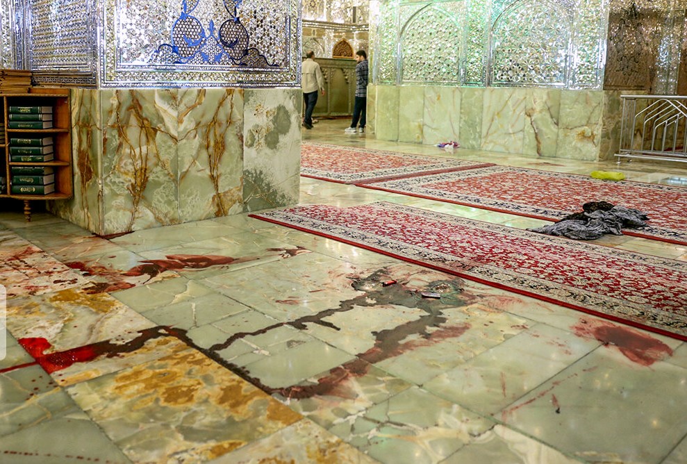 ویدیویی جدید از به رگبار بستن زائران در حرم شاهچراغ