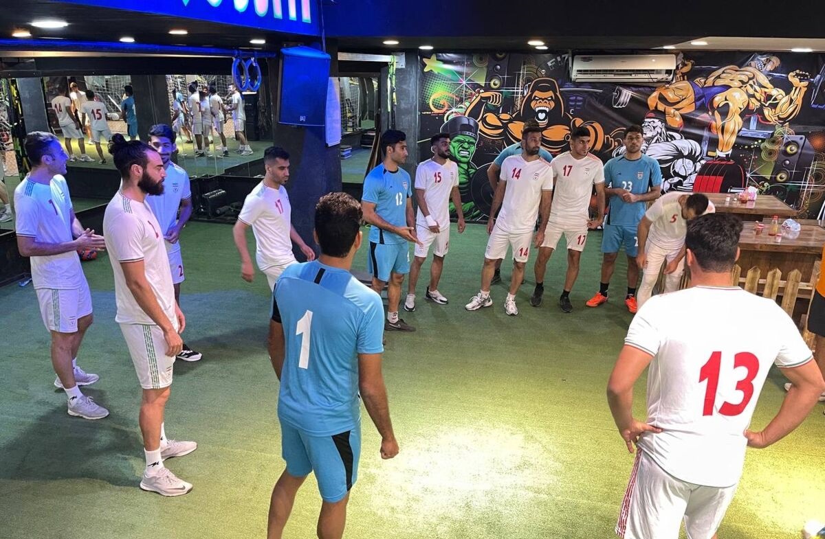 اردوی تیم ملی فوتبال ساحلی ایران