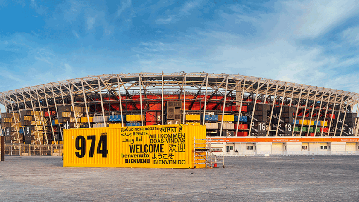 استادیوم جام جهانی قطر ناپدید می‌شود