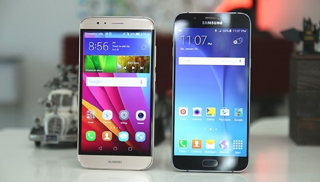 مقایسه سامسونگ گلکسی A۸ و هواوی G۸