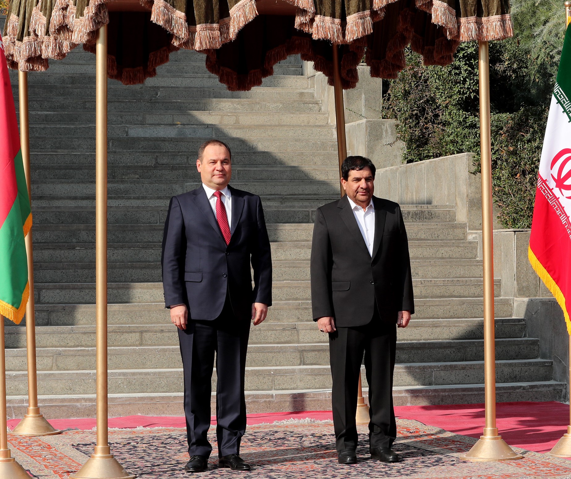 استقبال رسمی دکتر مخبر از نخست وزیر بلاروس استقبال رسمی دکتر مخبر از نخست وزیر بلاروس