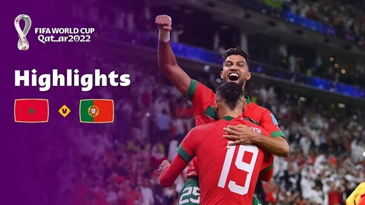 خلاصه بازی مراکش ۱ - ۰ پرتغال +فیلم