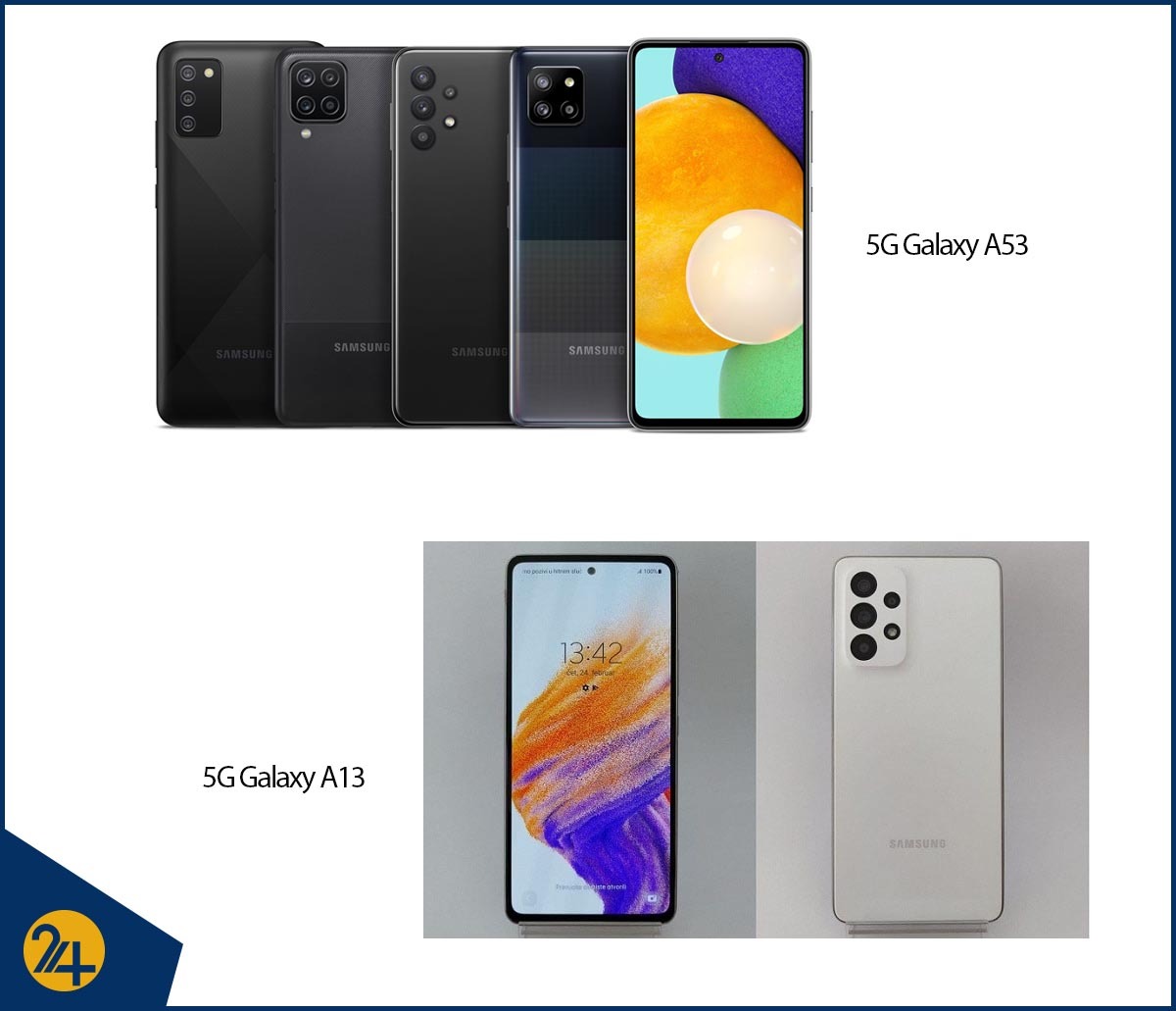 گوشی‌ گلکسی‌ A13 و گلکسی‌ A53