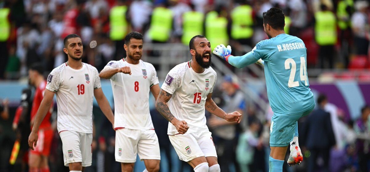 پیروزی تیم ملی مقابل ولز