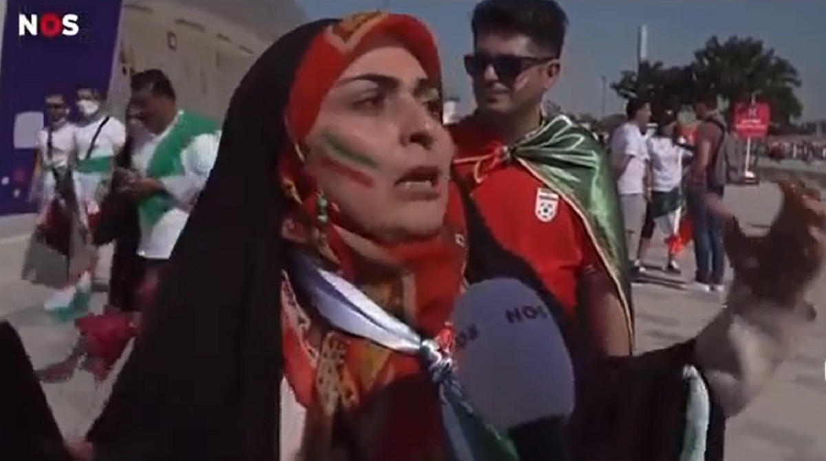 مصاحبه عجیب هوادار تیم ملی ایران سوژه فضای مجازی شد +فیلم