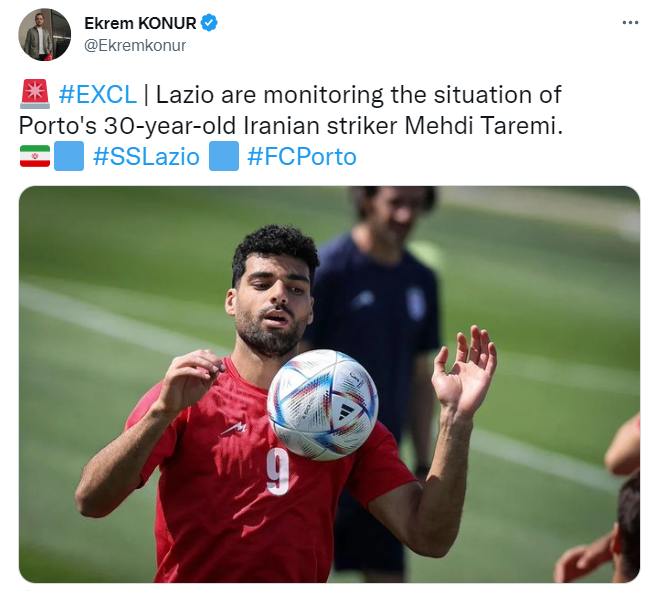 مهاجم ایران در رادار تیم مطرح اروپایی! مهاجم ایران در رادار تیم مطرح اروپایی!