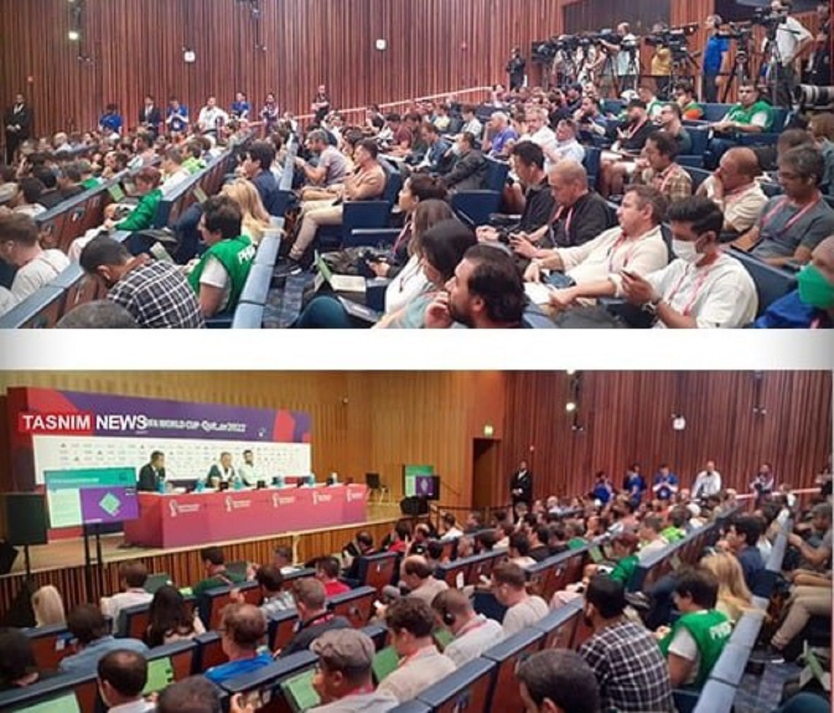 حواشی کنفرانس خبری پیش از بازی ایران و آمریکا/ کی روش: آماده بردن جنگ روانی هستم حواشی کنفرانس خبری پیش از بازی ایران و آمریکا/ کی روش: آماده بردن جنگ روانی هستم