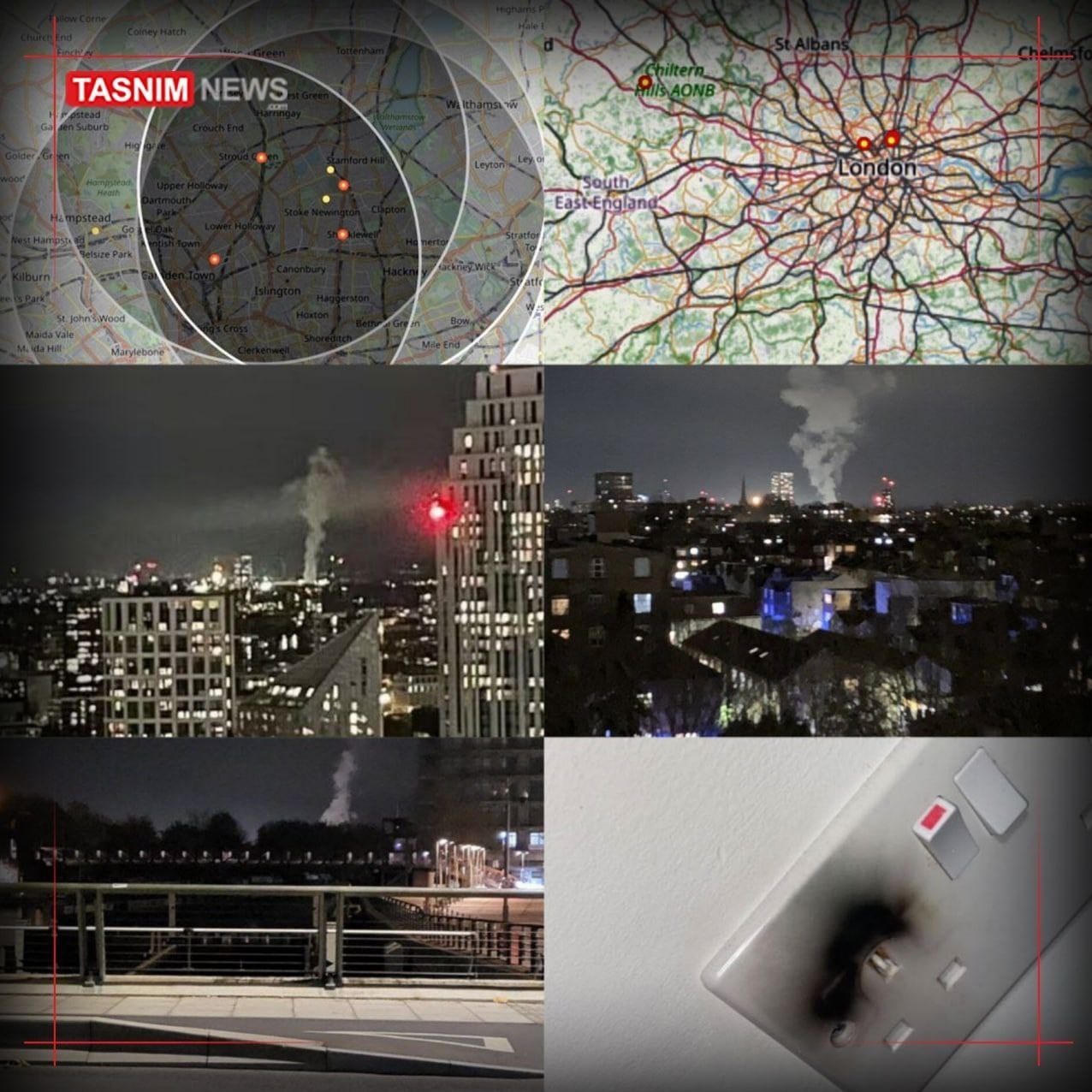 انفجار مهیب در لندن مردم را وحشت زده کرد