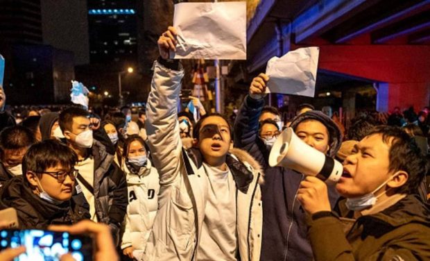 برنامه دولت چین برای سرکوب اعتراضات مردمی