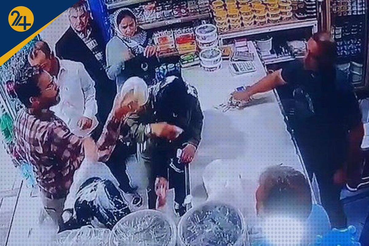 ریختن ماست روی سر دختران