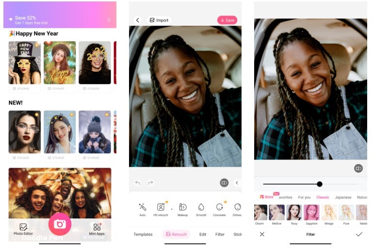 اپلیکیشن برتر عکس سلفی برای اندروید اپلیکیشن برتر عکس سلفی برای اندروید