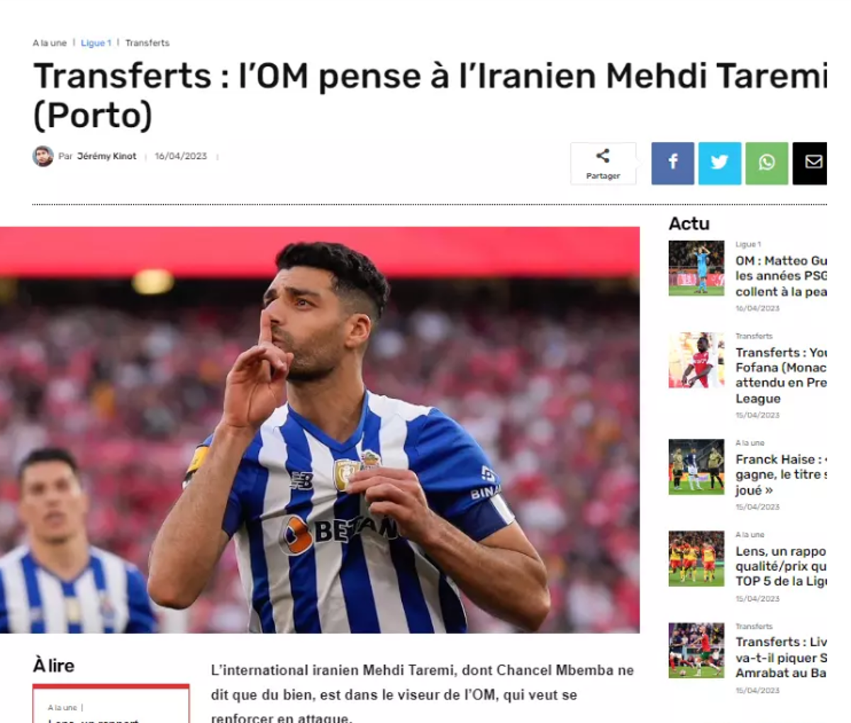 مشتری جدید مهدی طارمی از راه رسید!