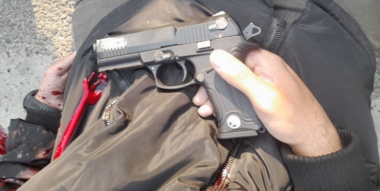 مجروحیت مأمور یگان ویژه و خودکشی قاتل فراری +فیلم