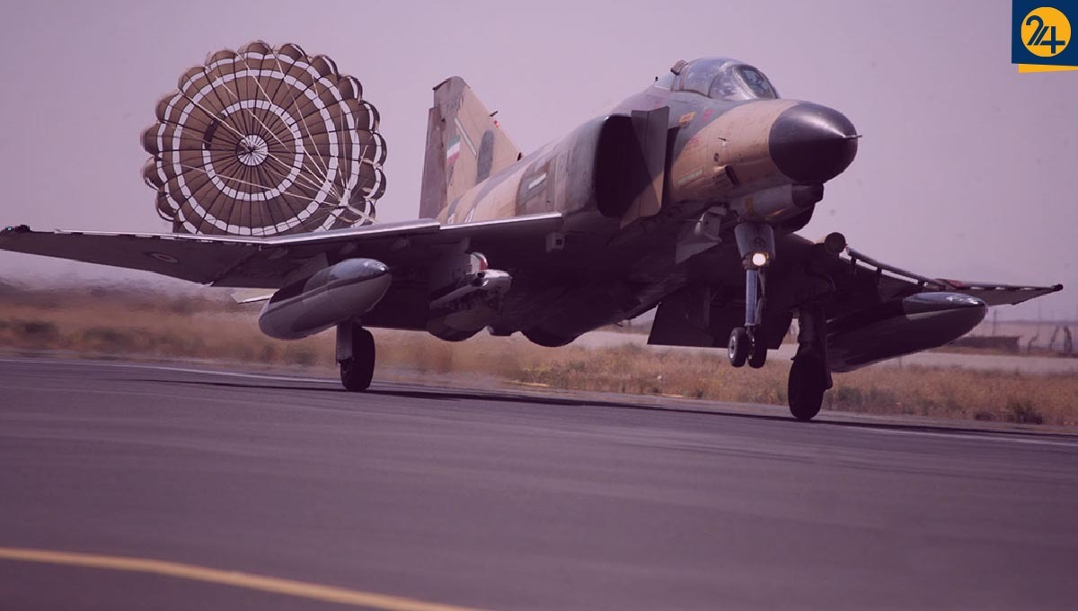 عکس هواپیمای جنگی نیروی هوایی ایران