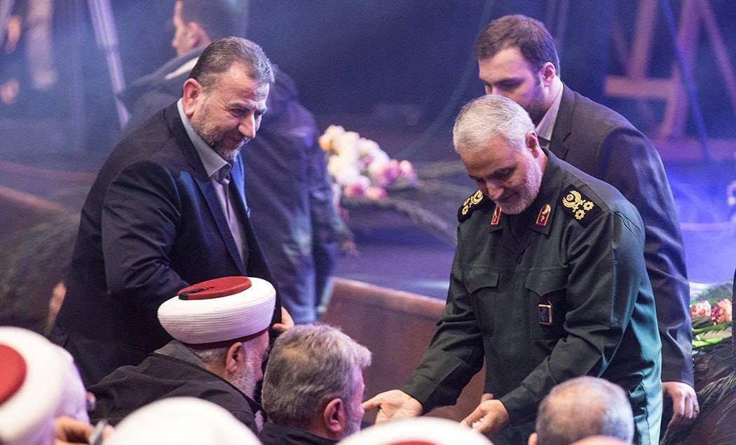 صالح العاروری سردار سلیمانی