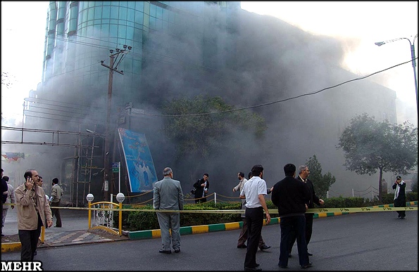 بمبگذاری در بانک سامان اهواز