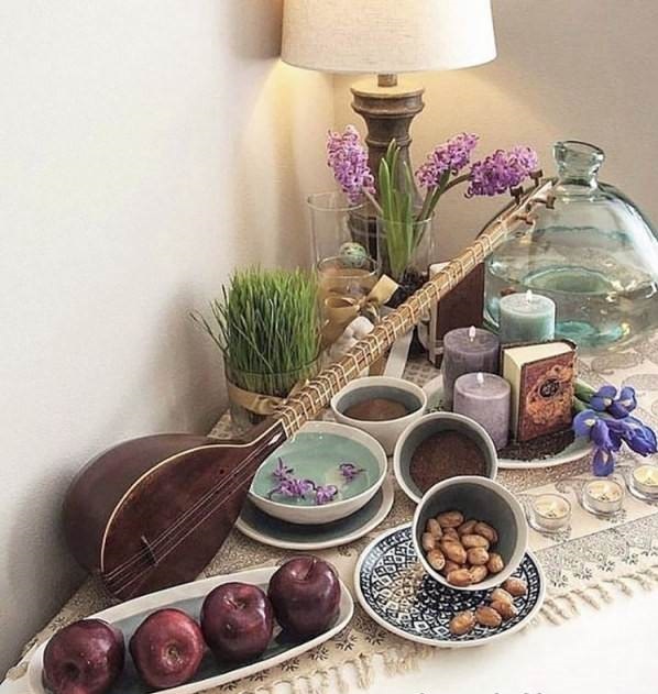 بهترین تزیین سفره هفتسین بهترین تزیین سفره هفتسین