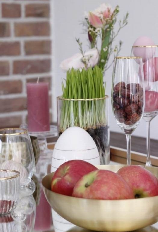 بهترین تزیین سفره هفتسین بهترین تزیین سفره هفتسین