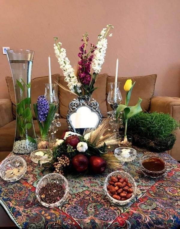 بهترین تزیین سفره هفتسین بهترین تزیین سفره هفتسین