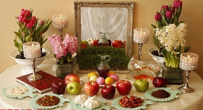 بهترین تزیین سفره هفتسین بهترین تزیین سفره هفتسین