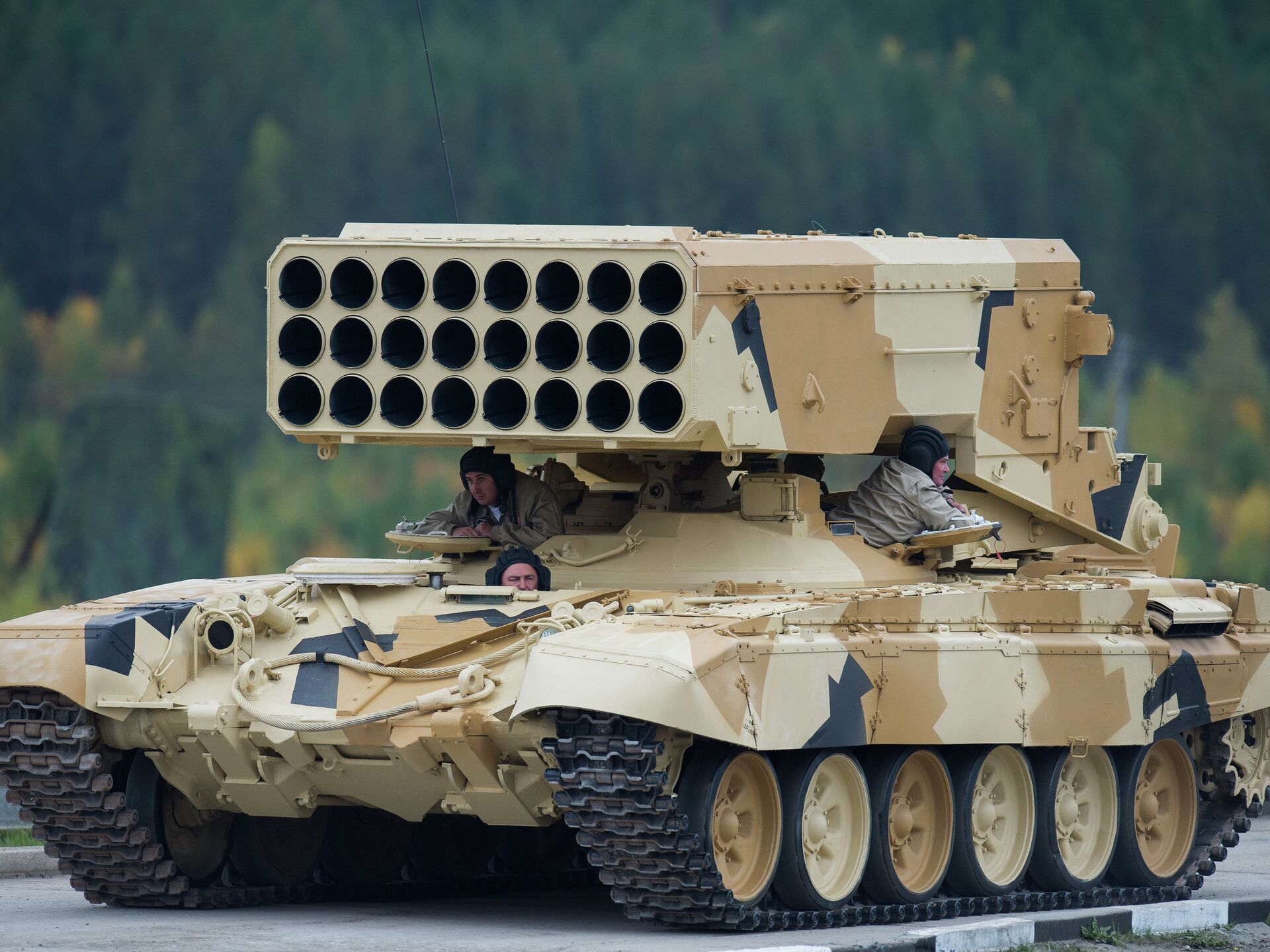 مشخصات سیستم شعله افکن سنگین TOS-۱A روسیه