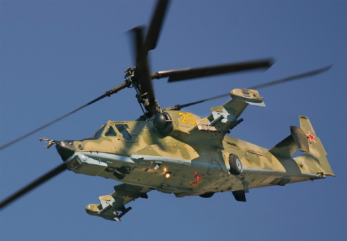 هلیکوپتر تهاجمی کاموف کا-۵۰ روسیه