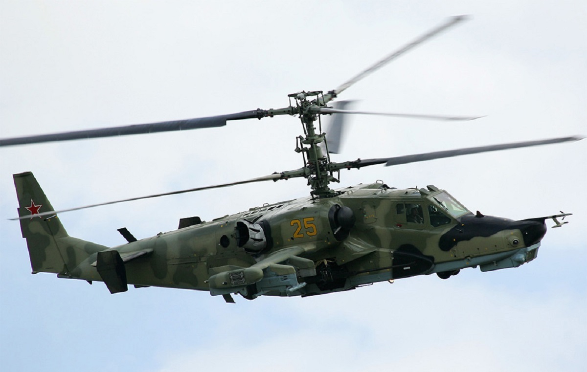 هلیکوپتر تهاجمی کاموف کا-۵۰ روسیه